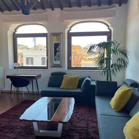 شقة The View In Trastevere روما
